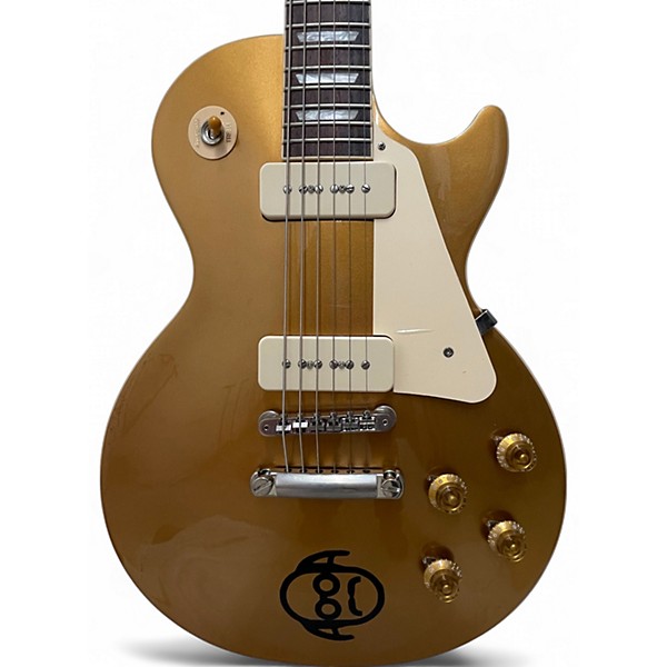 Used Gibson Les Paul Standard 50's p90 Gold Top Solid Body Electric Guitar