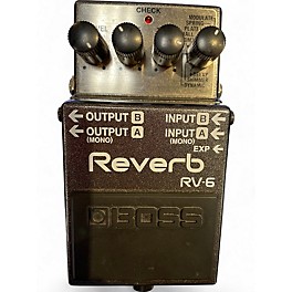 Used BOSS RV6 Digital Reverb Effect Pedal