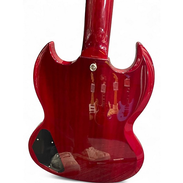 Used Epiphone 50th Anniversary 1961 Reissue SG Special Cherry Solid Body Electric Guitar