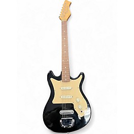 Used Harmony E804 Black Solid Body Electric Guitar