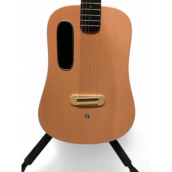 Used Lava Music ME4 Peach Acoustic Electric Guitar