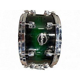 Used ddrum 13in DOMINION ASH GREEN BURST Drum
