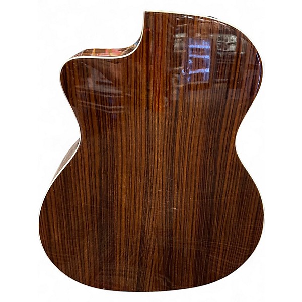 Used Taylor 214CE Deluxe Natural Acoustic Electric Guitar