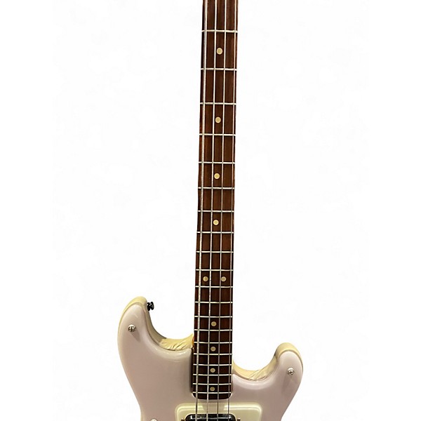 Used Hagstrom BASS Pewter Electric Bass Guitar