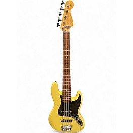 Used Fender Player Plus Jass Bass Vintage Yellow Electric Bass Guitar