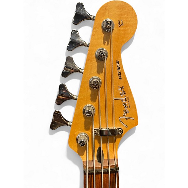 Used Fender Player Plus Jass Bass Vintage Yellow Electric Bass Guitar