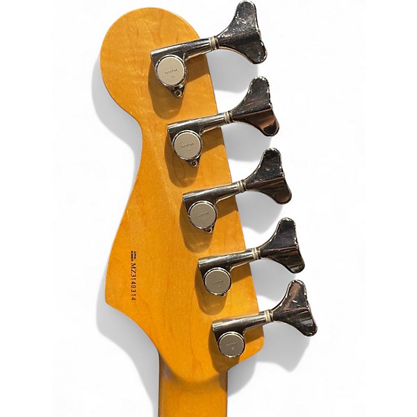 Used Fender Player Plus Jass Bass Vintage Yellow Electric Bass Guitar