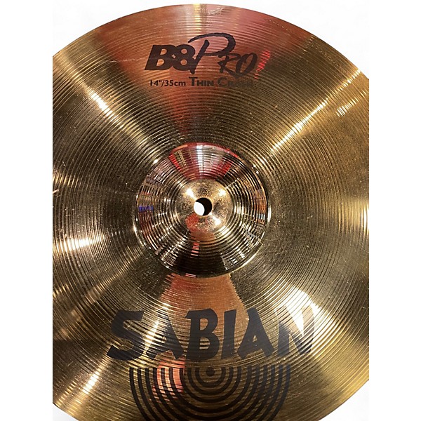 Used SABIAN 14in B8 Pro Thin Crash Cymbal