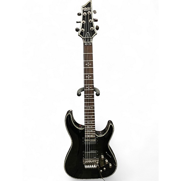 Used Schecter Guitar Research hellraiser s Black Solid Body Electric Guitar