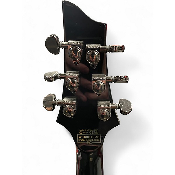 Used Schecter Guitar Research hellraiser s Black Solid Body Electric Guitar