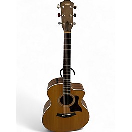 Used Taylor 214CE Natural Acoustic Electric Guitar
