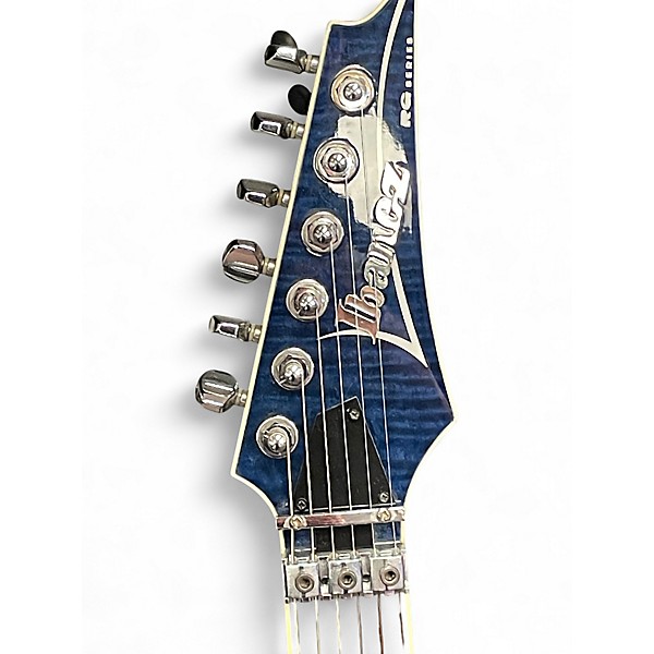 Used Ibanez RG4EXFM1 Blue Solid Body Electric Guitar