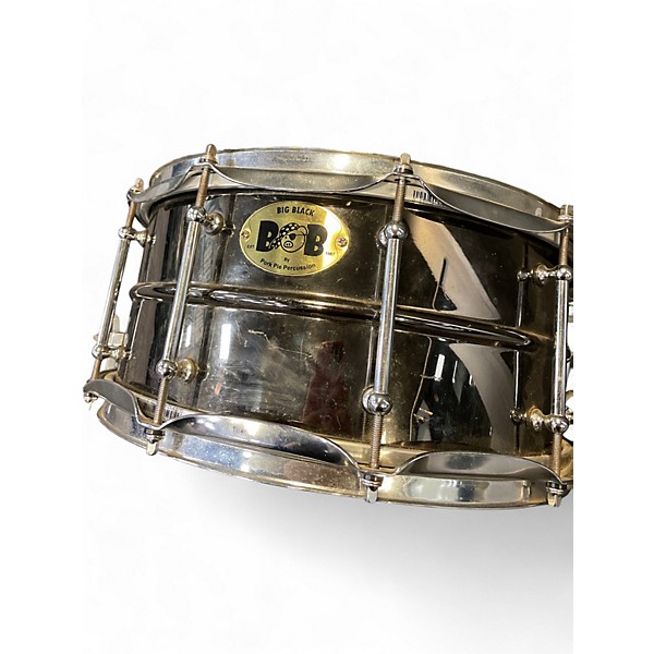 Used Pork Pie 14in Big Black Metallic Black Drum