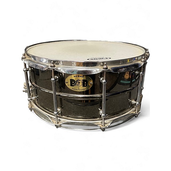 Used Pork Pie 14in Big Black Metallic Black Drum