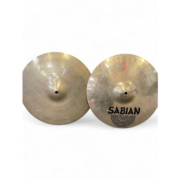 Used SABIAN 14in Vault Series Hi Hat Pair Cymbal
