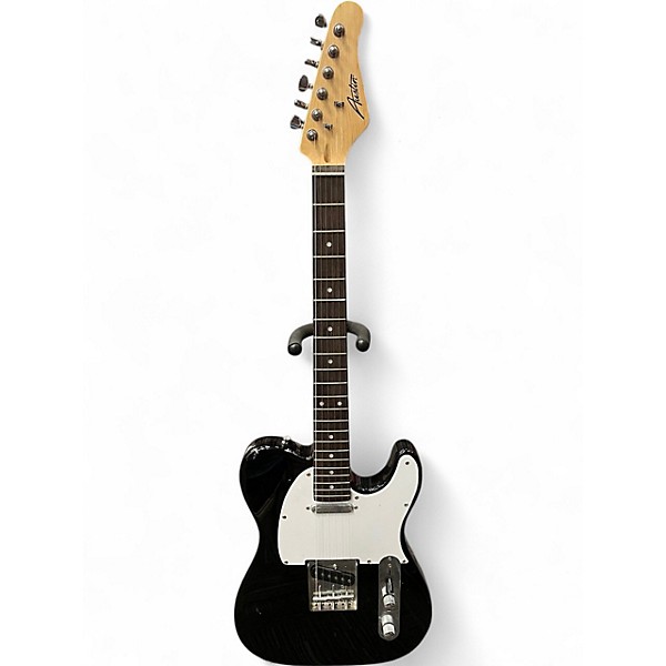 Used Austin ATC200 Black Solid Body Electric Guitar