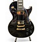 Used Epiphone Les Paul Custom Black Solid Body Electric Guitar thumbnail