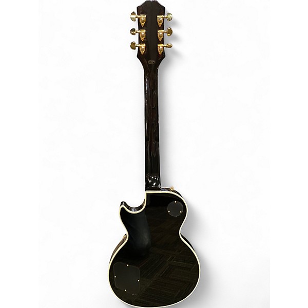 Used Epiphone Les Paul Custom Black Solid Body Electric Guitar