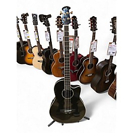 Used Ovation CC2474 BLACK Acoustic Bass Guitar