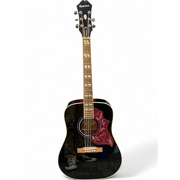 Epiphone Hummingbird Studio Acoustic-Electric Guitar Ebony