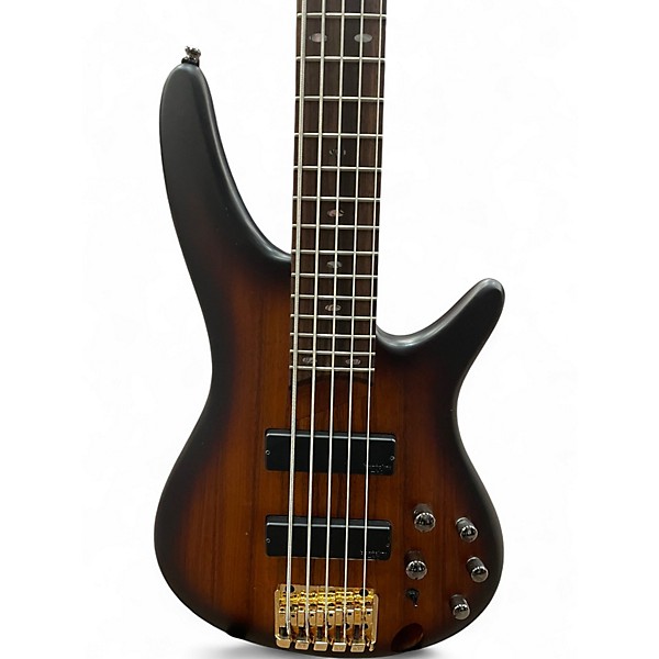 Used Ibanez SR505KA Brown Electric Bass Guitar