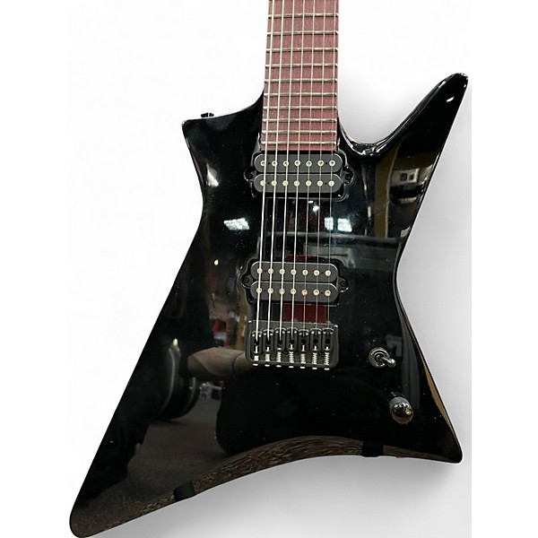 Used Kiesel HYPERDRIVE Black Solid Body Electric Guitar