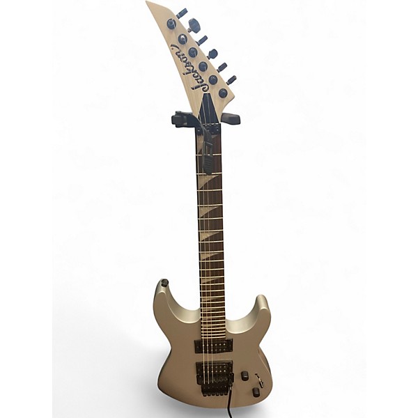 Used Jackson DK2XR HH FSR X SERIES DINKY SATIN SILVER Solid Body Electric Guitar