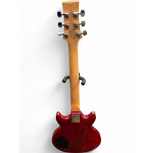 Pre Owned Ibanez GAX70 Transparent Red Electric Guitar With
