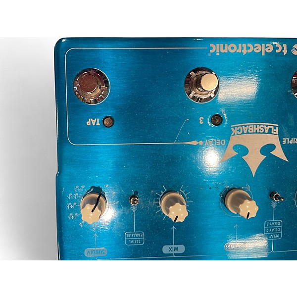 Used TC Electronic Flashback Triple Delay Effect Pedal