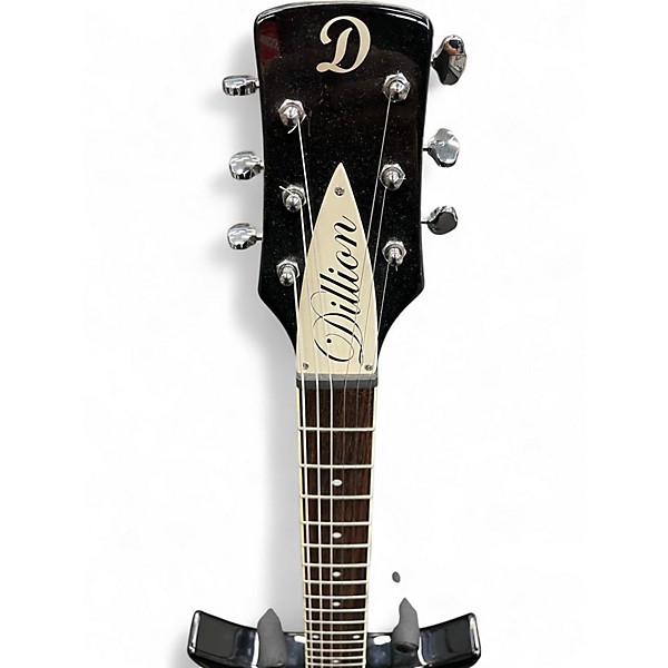 Used Dillion DRK-69 Black Solid Body Electric Guitar