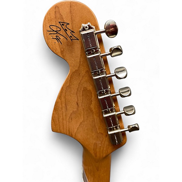 Used Fender KINGFISH SIGNATURE TELECASTER PURPLE SPARKLE Solid Body Electric Guitar