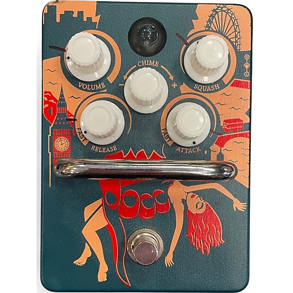 Used Orange Amplifiers Kongpressor Analog Compression Effect Pedal