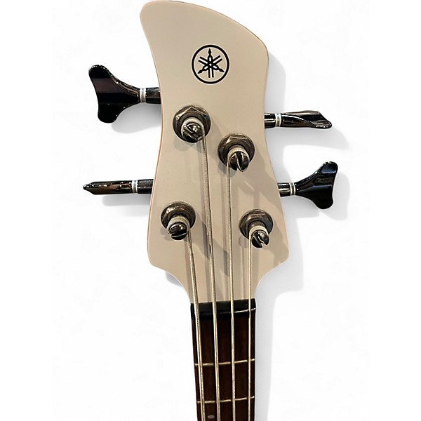 Used Yamaha  TRBX504 White Electric Bass Guitar