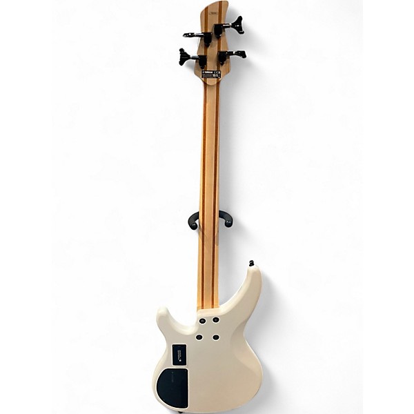 Used Yamaha  TRBX504 White Electric Bass Guitar