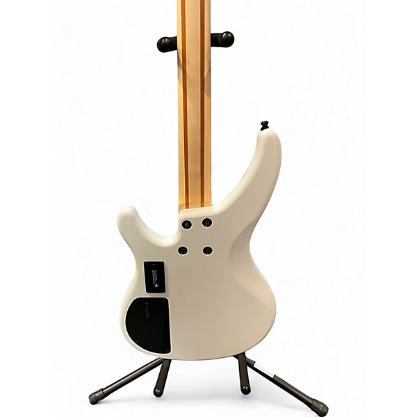 Used Yamaha  TRBX504 White Electric Bass Guitar