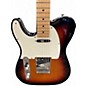 Used Fender Player Telecaster Left Handed 3 Color Sunburst Solid Body Electric Guitar