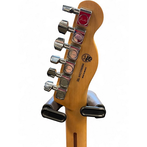 Used Fender Player Telecaster Left Handed 3 Color Sunburst Solid Body Electric Guitar