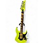 Used Ibanez 25th Anniversary RG1XXV Highlighter Yellow Solid Body Electric Guitar thumbnail