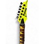 Used Ibanez 25th Anniversary RG1XXV Highlighter Yellow Solid Body Electric Guitar