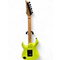 Used Ibanez 25th Anniversary RG1XXV Highlighter Yellow Solid Body Electric Guitar