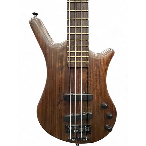 Used Warwick Thumb 4 String Bolt-On Natural Electric Bass Guitar