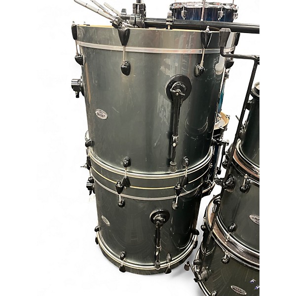 Used PDP by DW 7 Piece DOUBLE DRIVE GREY Drum Kit