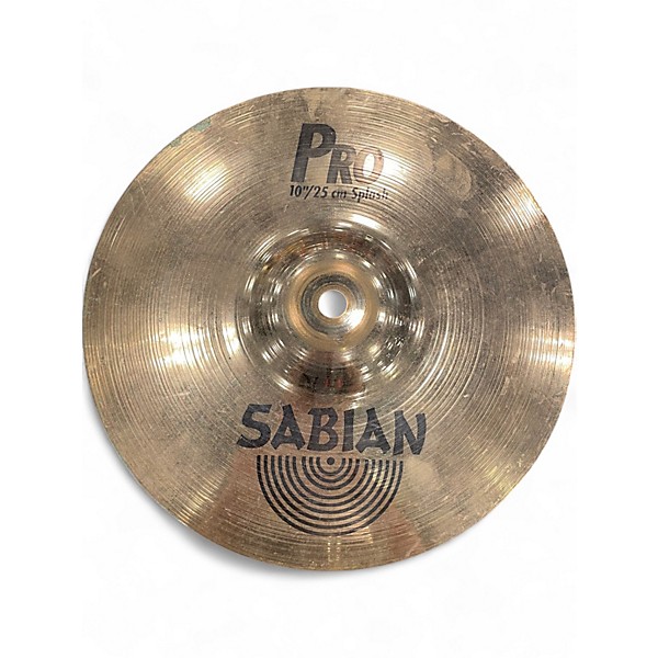 Used SABIAN 10in PRO SPLASH Cymbal