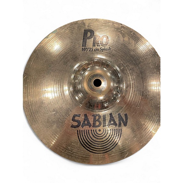 Used SABIAN 10in PRO SPLASH Cymbal