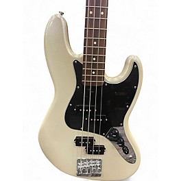 Used Fender BLACKTOP J BASS Pearl White Electric Bass Guitar