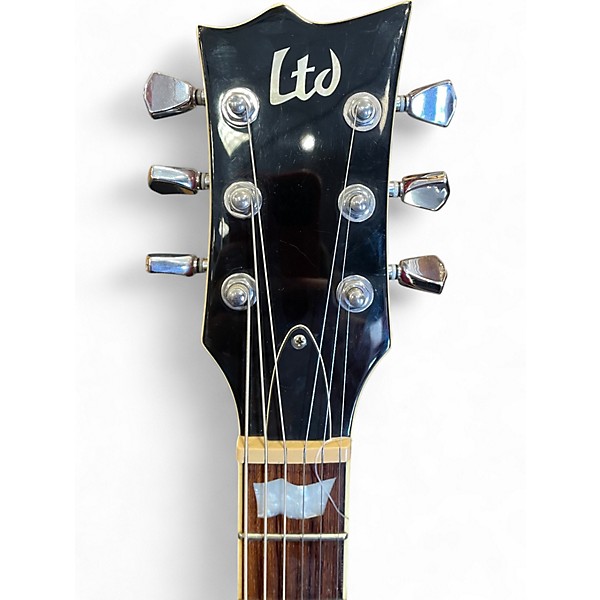 Used 2015 Ltd EC-256 2 Color Sunburst Solid Body Electric Guitar