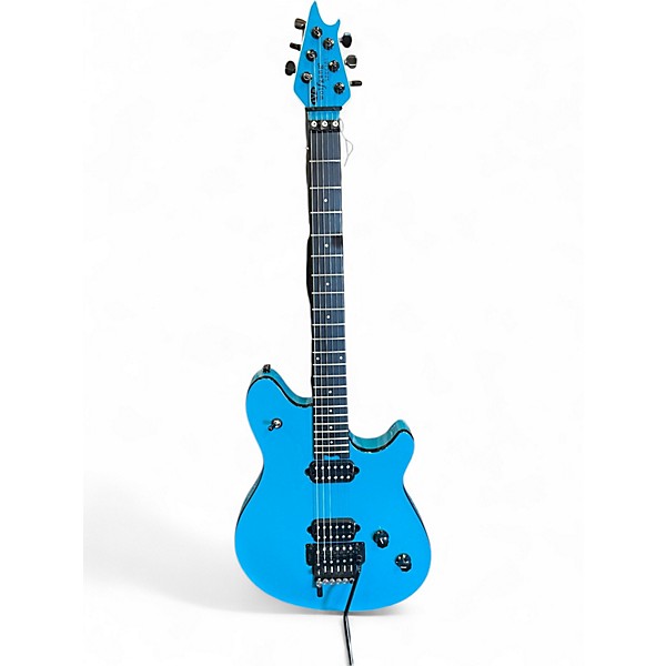 Used EVH Wolfgang Special miami blue Solid Body Electric Guitar