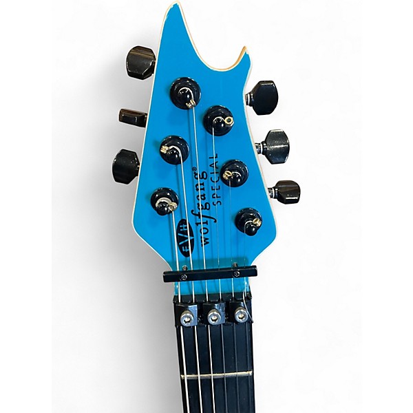 Used EVH Wolfgang Special miami blue Solid Body Electric Guitar