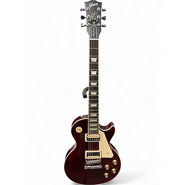 Used Gibson Les Paul Traditional Pro V Wine Red Solid Body Electric Guitar