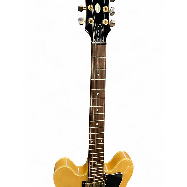 Used Epiphone Dot Deluxe Natural Hollow Body Electric Guitar